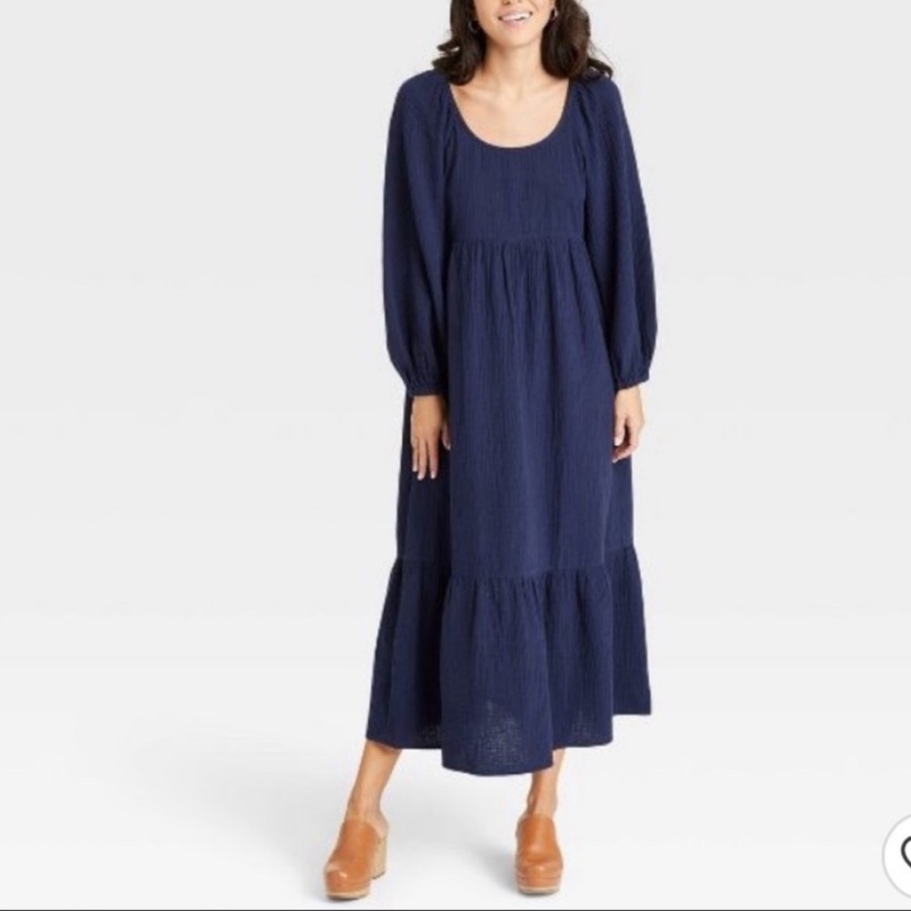Universal Thread Blue Maxi Dress